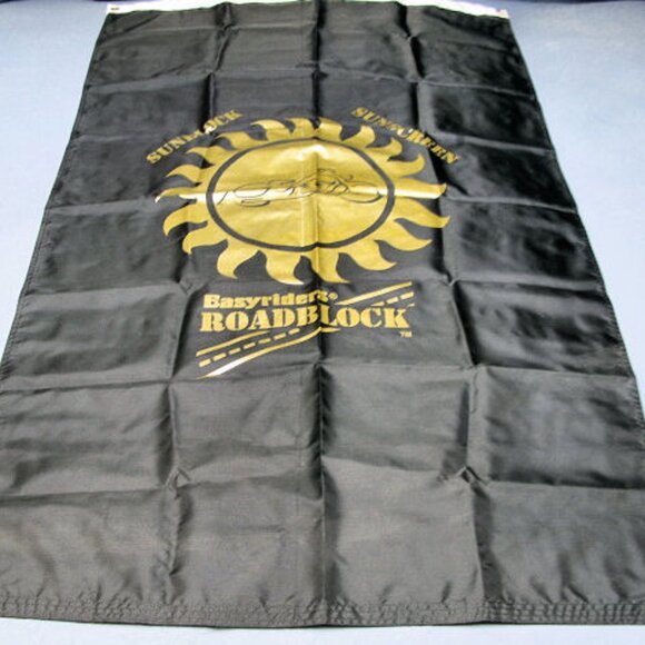 EASYRIDERS ROADBLOCK BANNER 3' X 5' NYLON, NEW - Picture 1 of 5
